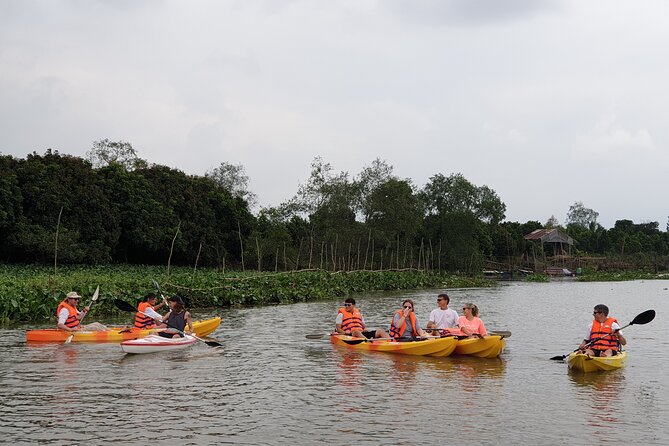 Off The Beaten Track The Mekong By Bike,boat & Kayak Day Trip - Cai Be Floating Market by boat