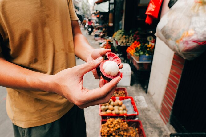 Private and Exclusive Hidden Gems and All Highlights - Tân Định Market: Cloth, Food Smells, and Scooter Traffic