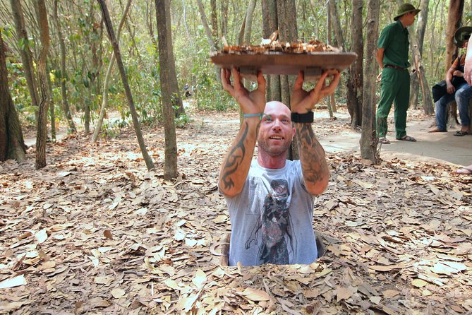 Private Cu Chi Tunnels tour by Luxury Speedboat - Traps and the hidden kitchen