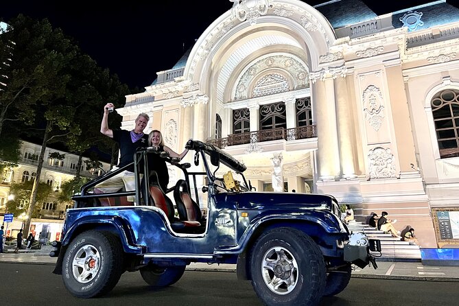 Private Jeep City Tour Saigon by Night and Skybar Drink - Forty-five minutes above the city at AIR Saigon