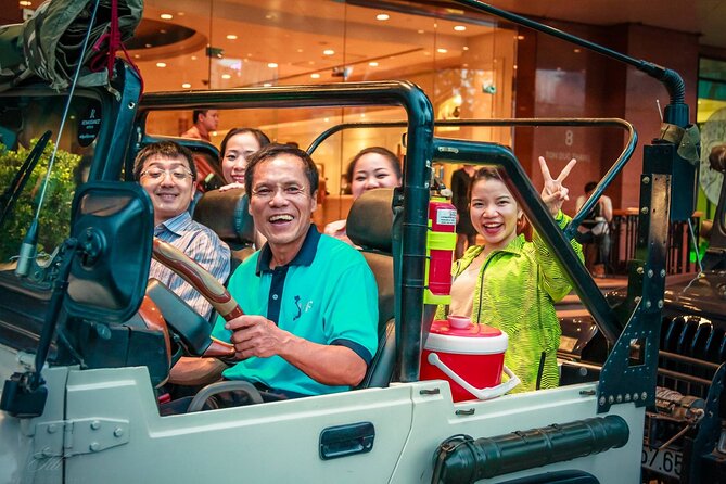 Private Jeep Tour Saigon by Night: Foodie & City Tour - Traffic, weather, and comfort