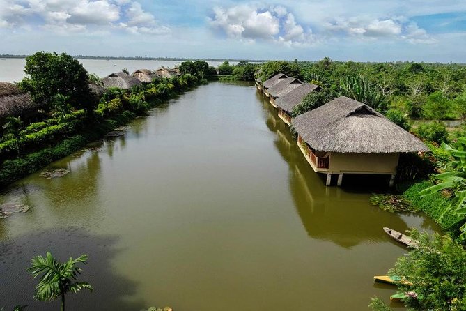 PRIVATE LUXURY Mekong 1 Day with Biking, Fishing, Cooking Class & BBQ LUNCH - Cruising the Mekong near My Tho