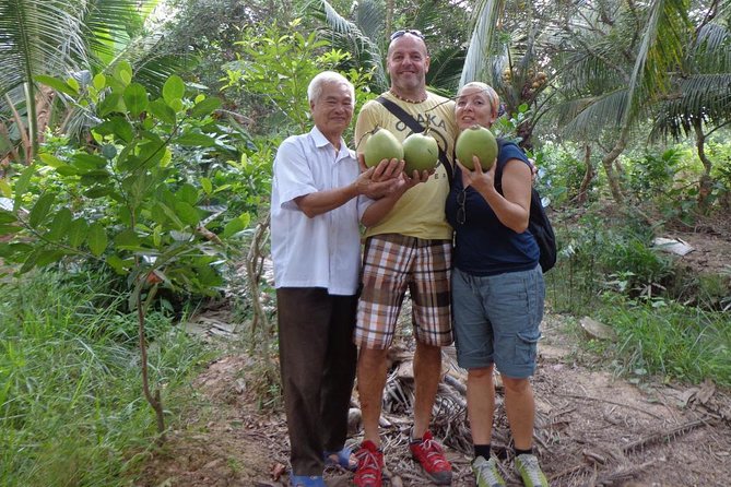 PRIVATE LUXURY Mekong 1 Day with Biking, Fishing, Cooking Class & BBQ LUNCH - Fruit, honey, music, and coconut candy