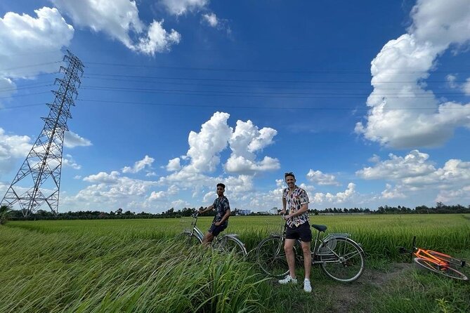 PRIVATE Mekong Delta 1 Day with Kayaking, Biking & Cooking - Cycling through the countryside