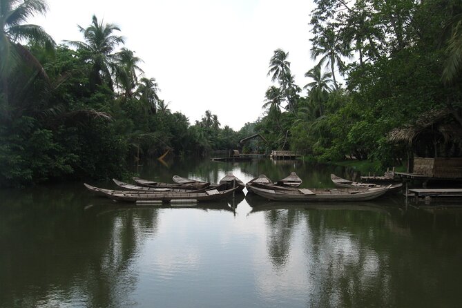 Private Mekong Delta Shore Excursions from Cruise Port - Rowing through Tan Thach’s coconut canals