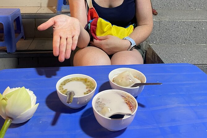 Private Saigon Ultimate Street Food & Motorbike Experience - Finishing with flan or a cold sweet