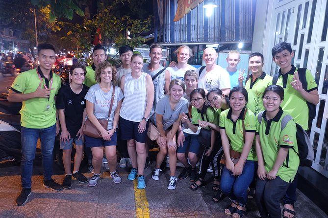 Saigon After Dark and Street Food by Motorbike and Scooter - District 4 and BBQ Street seafood