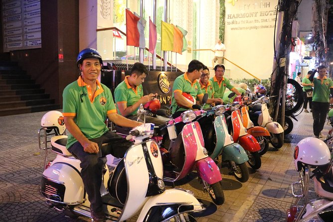 Saigon After Dark Vespa Street Food Tour + Live Music 4 hours - Banana cake and a lesson in street food