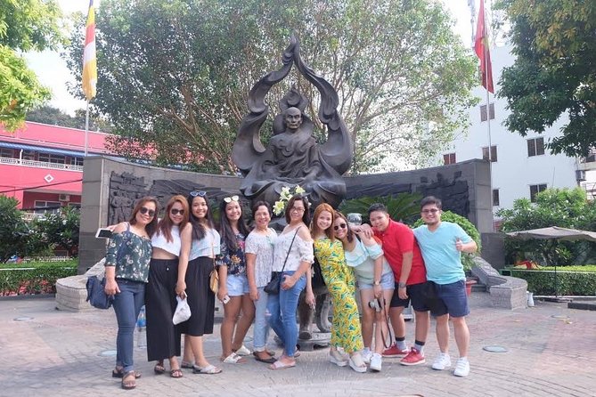 Saigon Afternoon City Historical Scooter Tour |Opt: Ao Dai Riders - Notre Dame Cathedral and the French Quarter
