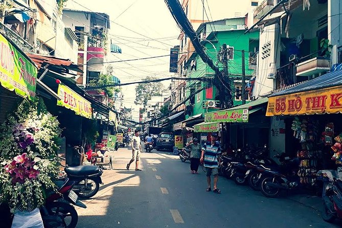Saigon Afternoon Unseen Street Food by Scooter |Opt: Ao Dai Rider - Coffee inside a wartime bunker