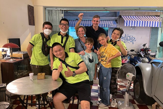 Saigon By Night and Street Food By Motorbike | Opt: Ao Dai Riders - 5:30 PM: grilled noodles and the first taste of local street food