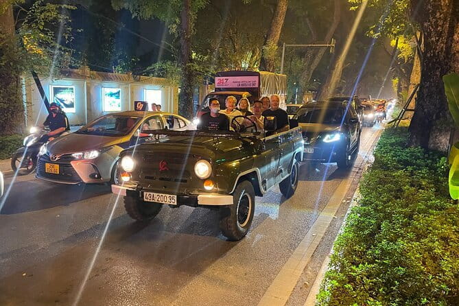 Saigon By Night Open Air Jeep Street Food Tour Experience - Vinh Khanh Street and the District 4 food stop