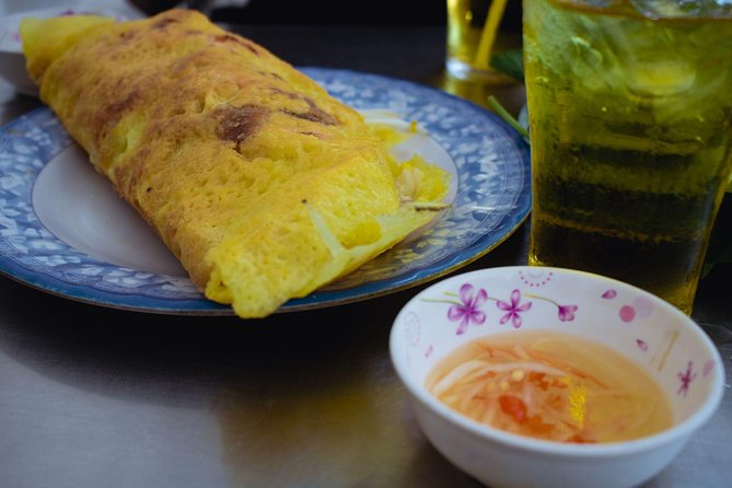 Saigon by Night: Private Street Food Walk You Can’t Miss - District 3: beef rolls and sticky rice