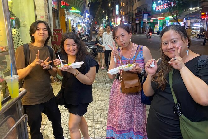 Saigon by Night: Private Street Food Walk You Can’t Miss - District 10: Southern pancakes in a small alley