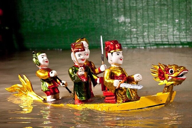 Saigon Evening: Water Puppet Show & Dinner Cruise Experience - The Golden Dragon Water Puppet Theater at 6 pm