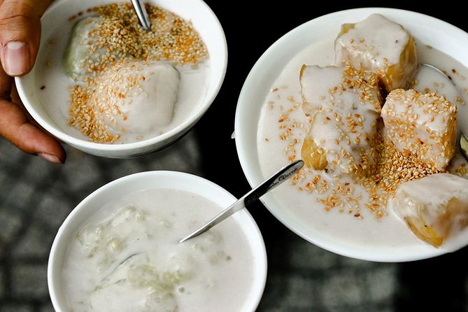 Saigon Food Tour on Scooter at Night - Vietnamese pancakes, noodles, and a full local meal