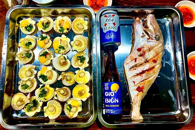 Saigon Night Craft Beer and Street Food By Scooter and motorbike - Sunset beer from a Ho Chi Minh City rooftop