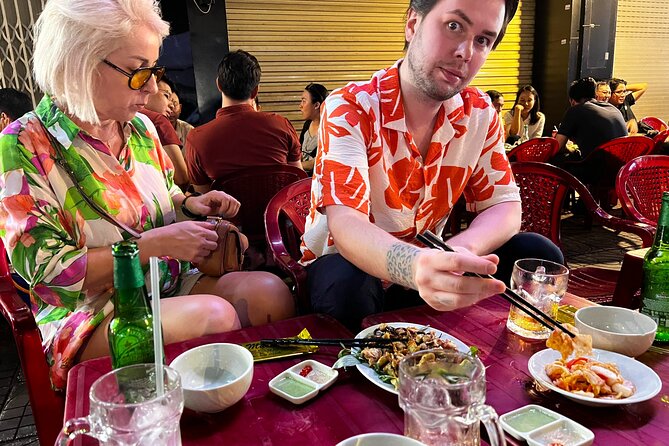 Saigon Street Food By Night - Foodie City Private Tour With Local Guide - Riding through Ho Chi Minh City after sunset