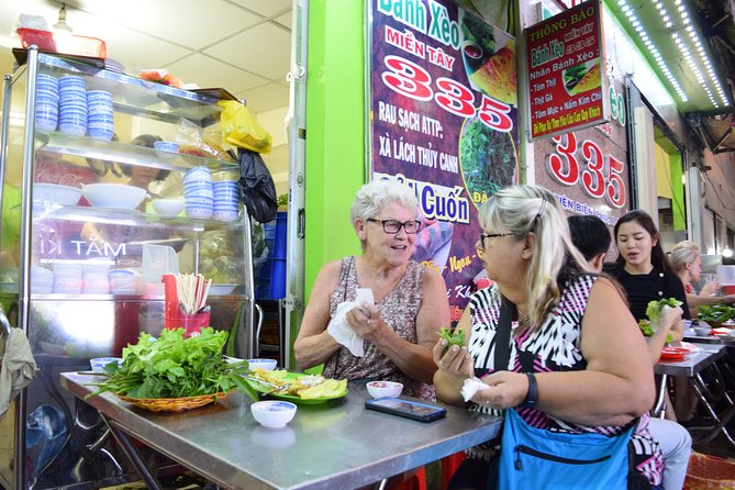 Saigon Street Food By Night - Foodie City Private Tour With Local Guide - Banh xeo, the crisp first course