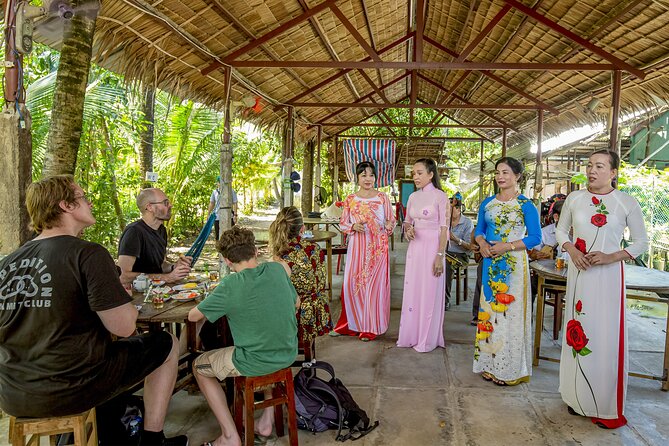 Small-Group Mekong Delta Day Trip: Boat Ride, Cottages & Pagoda - Lunch beside the Ben Tre waterways