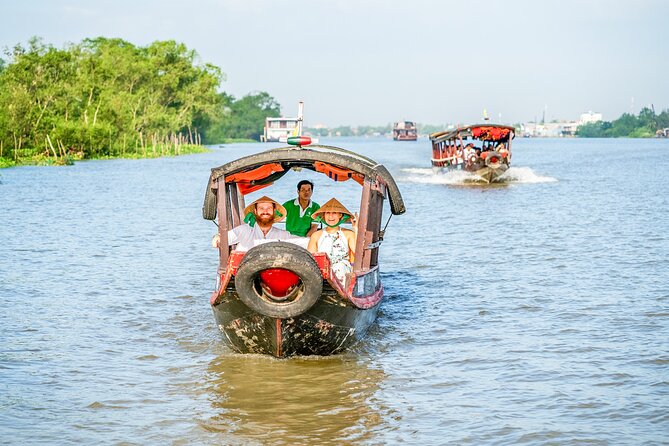 Small-group Mekong Floating Market Day Trip from Ho Chi Minh City - Cai Rang Floating Market by boat