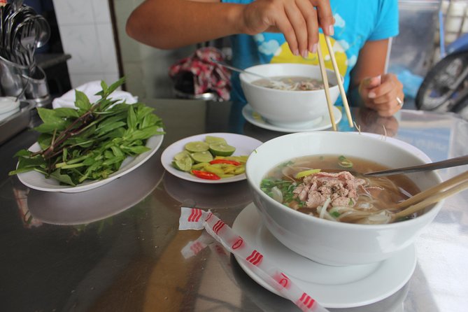 Small-group Street Food Lover by Motorbike (04 hours) - A half-day menu with local cooking lessons