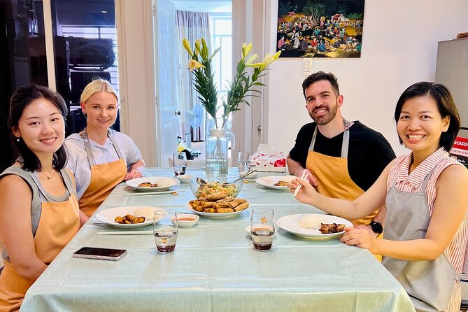 Top-rated Home Cooking Class with a River View AC Kitchen - The Optional Market Visit in District 4