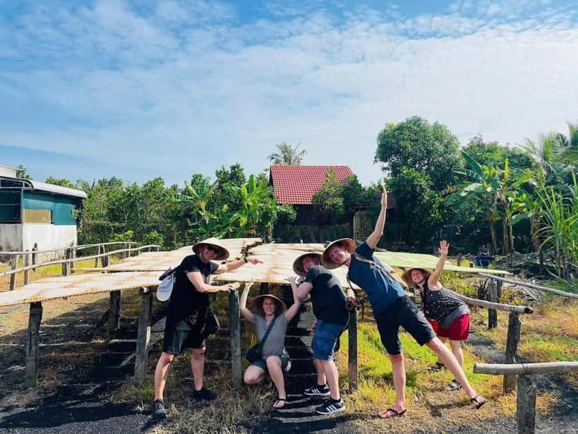 Vietnam Mekong Delta: 2-Day Cai Rang & River Adventure HCM - Ben Tre, coconut candy, and the hand-rowing boat