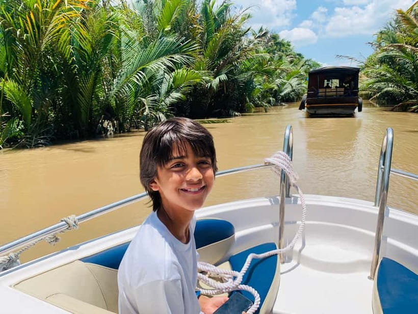 VIP Tour Authentic Mekong Delta & Local pagoda by SpeedBoat - Honey tea, snakes, and family workshops