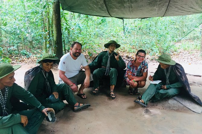 VIP Tour Cuchi Tunnels & Mekong Delta Cruise Full Day Group 12pax - Crawling through the Cu Chi Tunnels