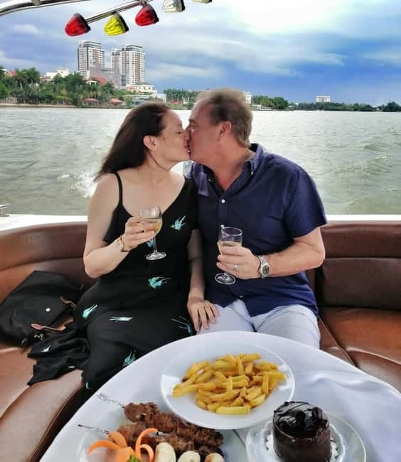 VIP Tour Enjoy Romantic Sunset by Speed Boat Free Cocktail - A cocktail at The Deck or Villa Song Saigon
